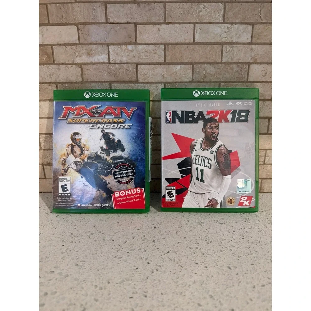 Xbox‎ One Video Game Bundle Mx ATV and NBA2k18